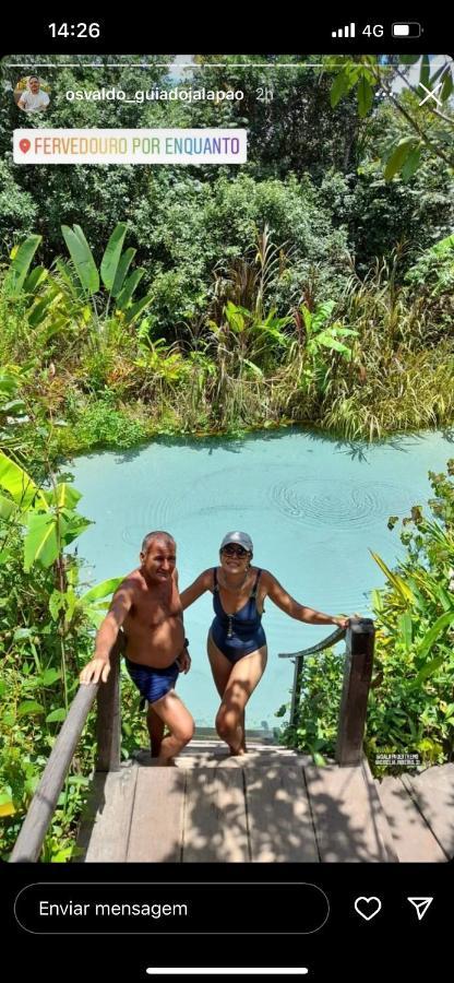 Fervedouro E Pousada Por Enquanto Sao Felix do Tocantins Ngoại thất bức ảnh